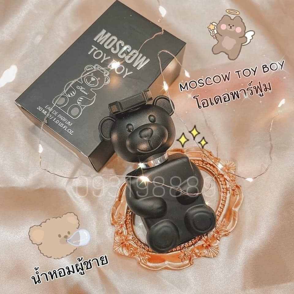 Nước hoa gấu đen Moscow toy boy 30ml - tkvt1