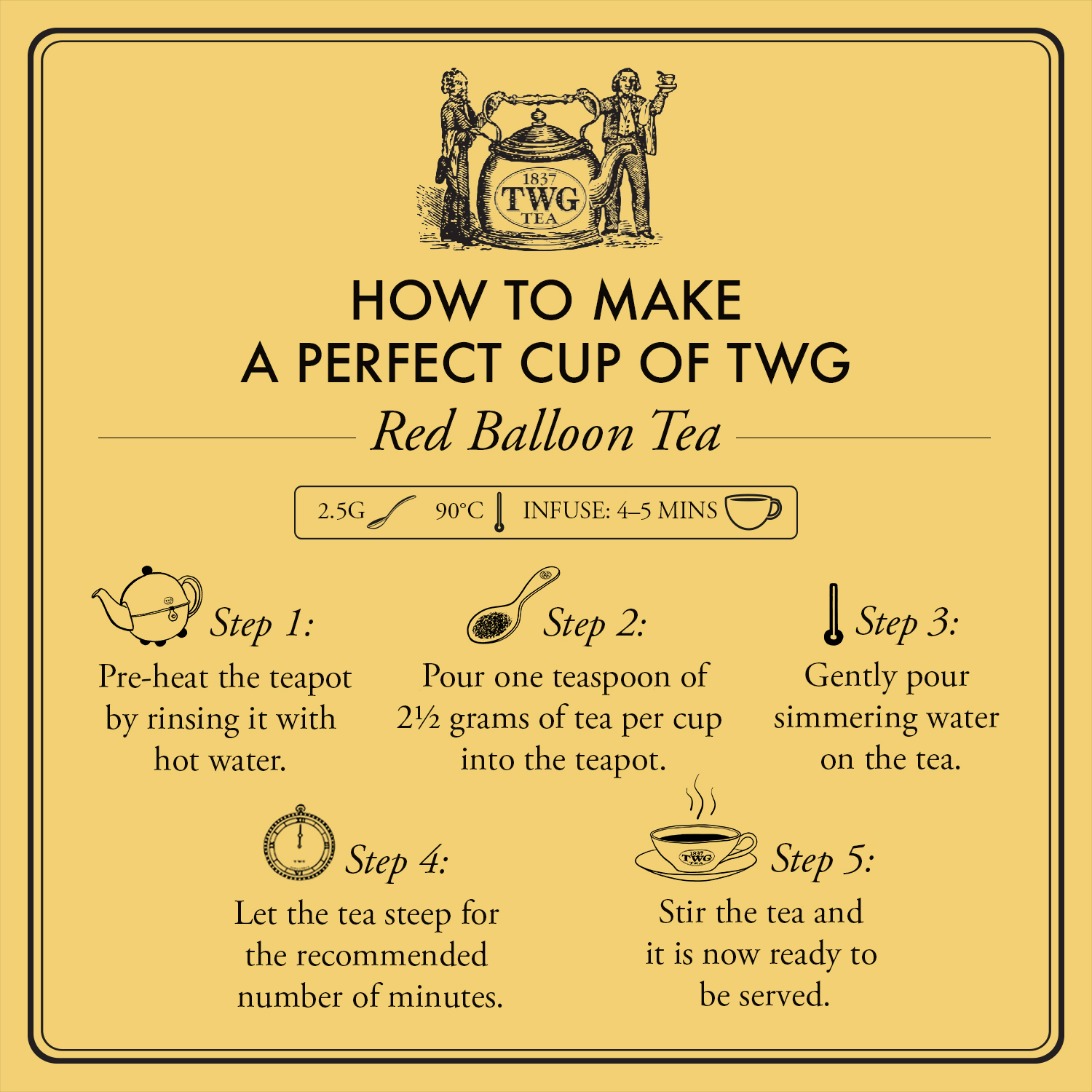 Trà TWG Tea - Red Balloon Tea (100g) | Trà Đỏ Nam Phi