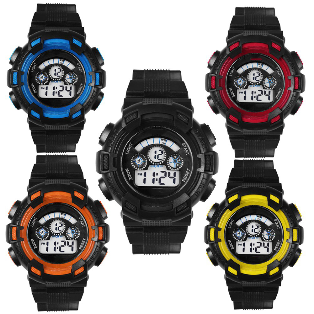 ĐỒNG HỒ ĐIỆN TỬ KIỂU DÁNG THỂ THAO NHIỀU MÀU_Đồng hồ thể thao, Đồng hồ đeo tay nam nữ, Đồng hồ học sinh, đồng hồ trẻ em
