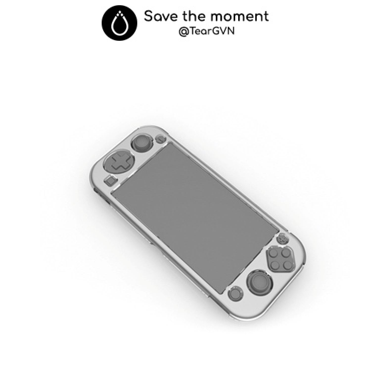Ốp cứng trong suốt DOBE cho Nintendo Switch Lite