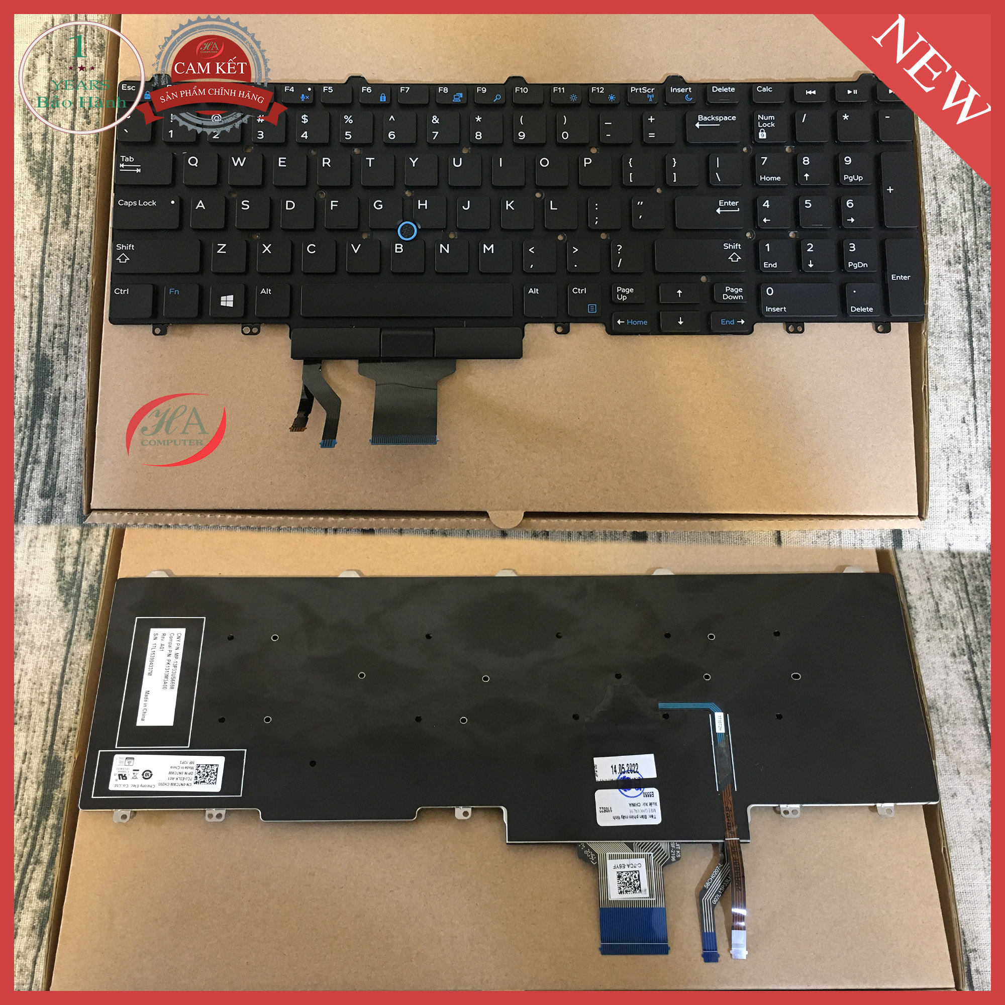 Keyboard dell Precision 7710