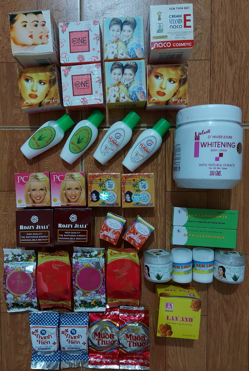 combo kem trắng nhanh sau 7 ngày dùng