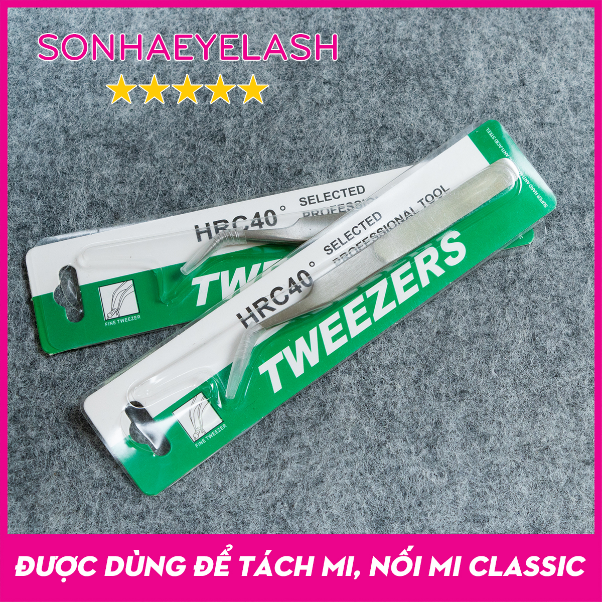 Nhíp cong trơn, nhíp tách mi cong trơn