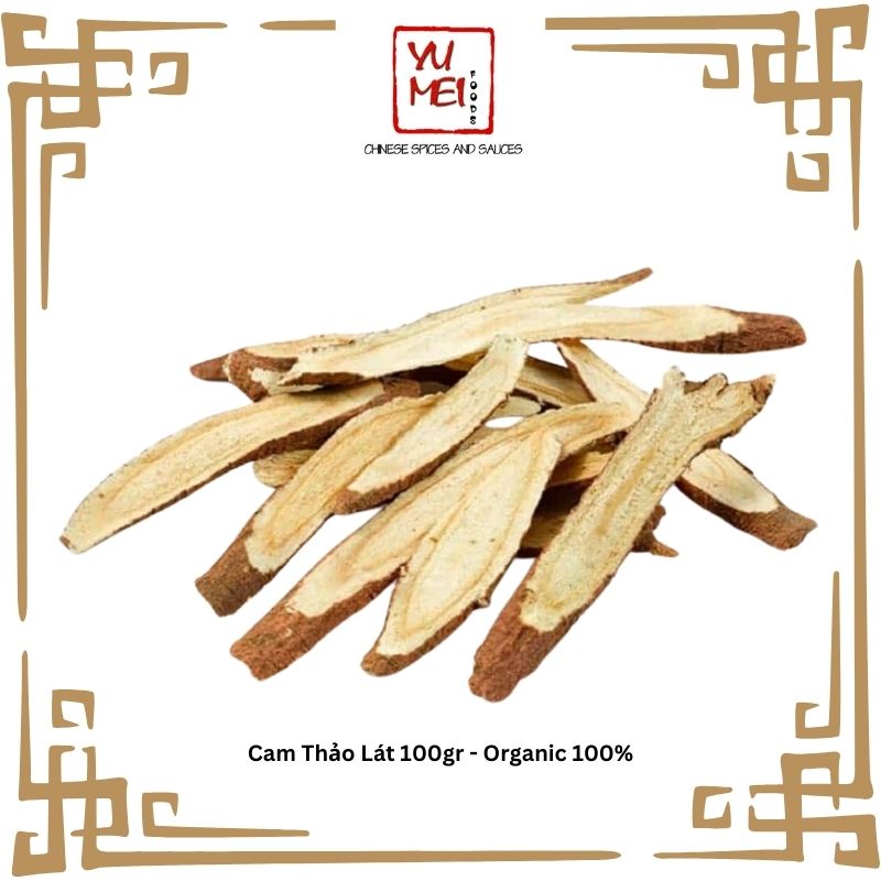 Cam Thảo Lát 100gr Organic 100%