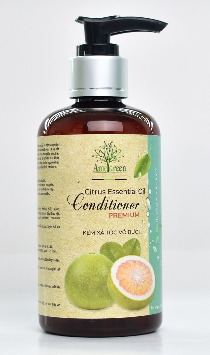 [HCM]Kem xả tóc vỏ bưởi cao cấp AmeGreen (250ml)