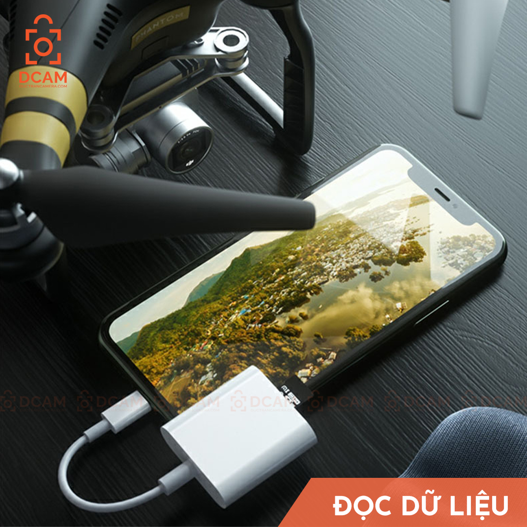 THIẾT BỊ ĐỌC THẺ SD CHO IPHONE, IPAD, IPOD