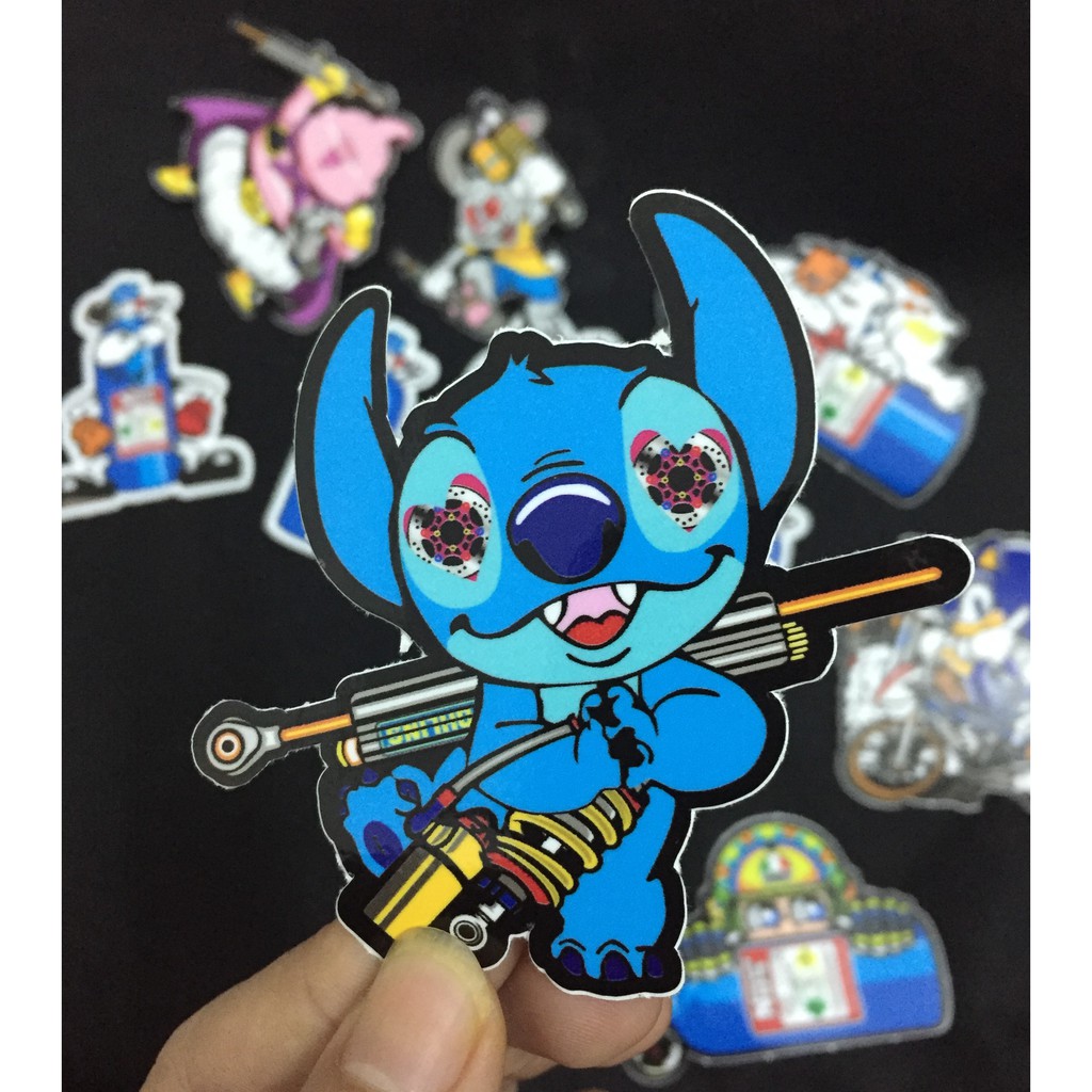 Hình Dán Nhãn Hiệu Xe Cực Ngầu Chống Nước - Nhận Đặt In Theo Yêu Cầu - Sắc Nét, Bền Màu, Chống Nước, Độ Dính Cao