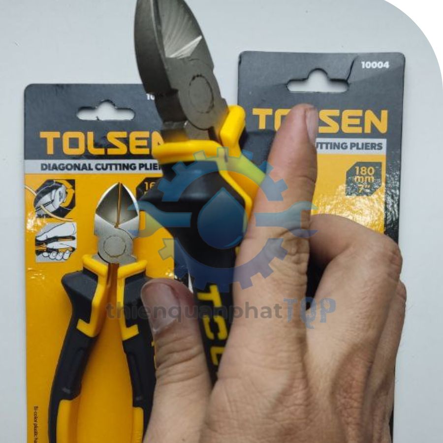 Tolsen Cutting Pliers, Diagonal Pliers for Cutting Electrical Wires, Multi-Purpose Hand Tools for Electricians