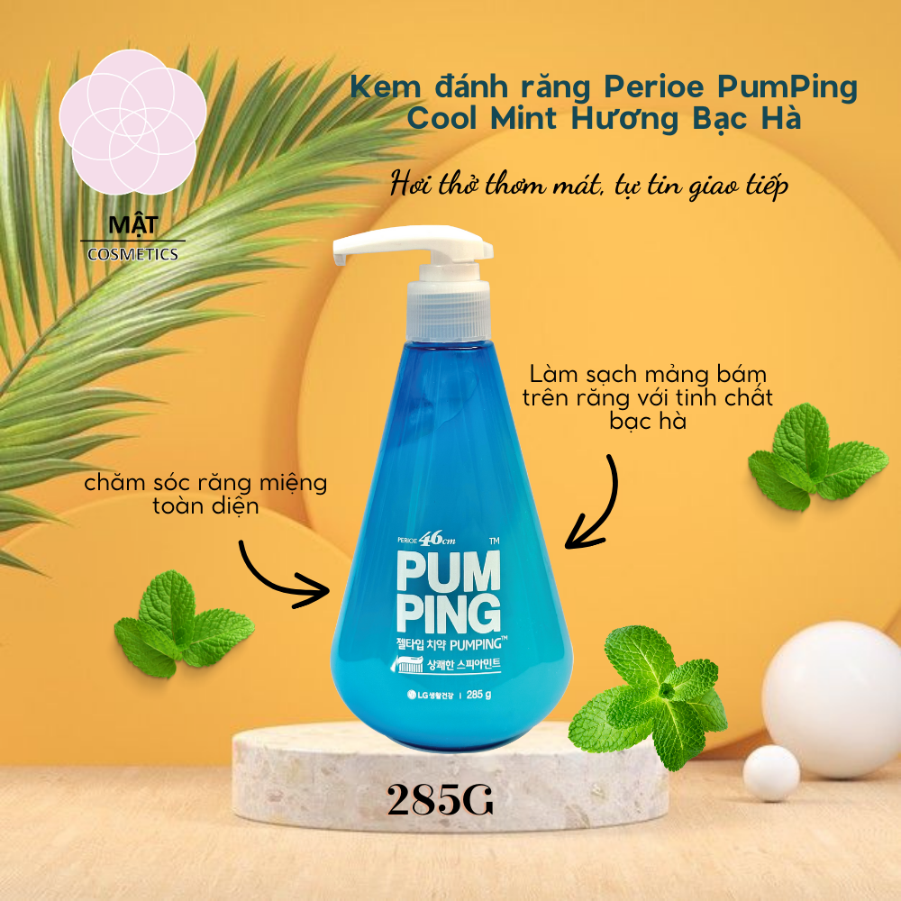 Kem Đánh Răng Perioe PumPing Hàn Quốc 285g