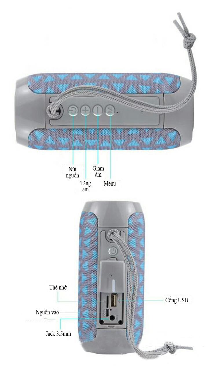 [HCM][BIG SALE 50%] Loa Bluetooth T&G 117 loa bluetooth loa bluetooth mini loa bluetooth cao cấp loa bluetooth mini giá rẻ - [HAKOCHI TECK]