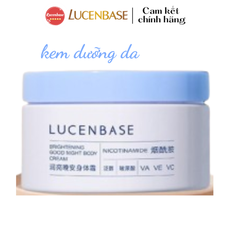 Kem dưỡng da body ban đêm Lucenbase