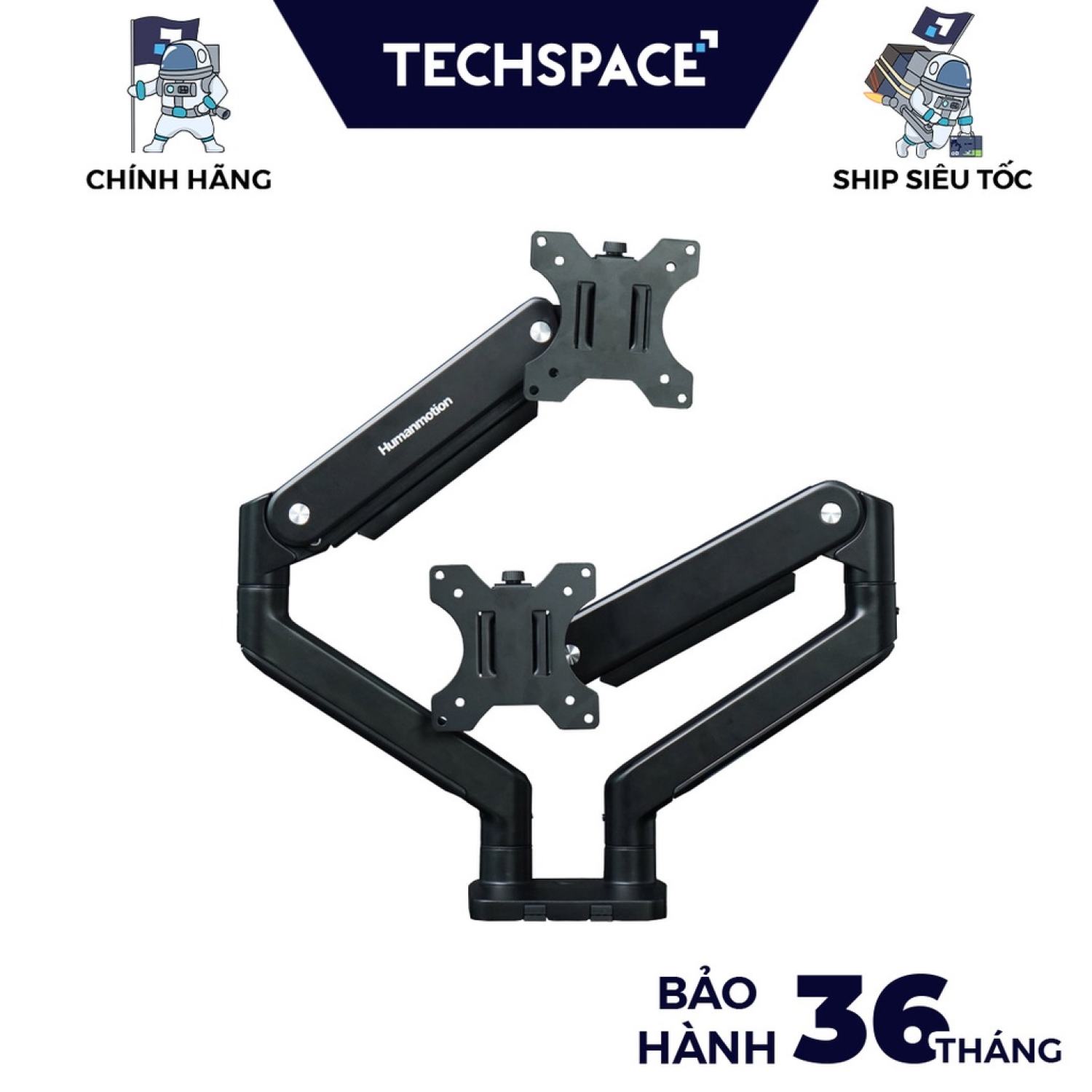 Giá đỡ màn hình Human Motion M8 (Hàng chính hãng) -Bảo hành 36 tháng