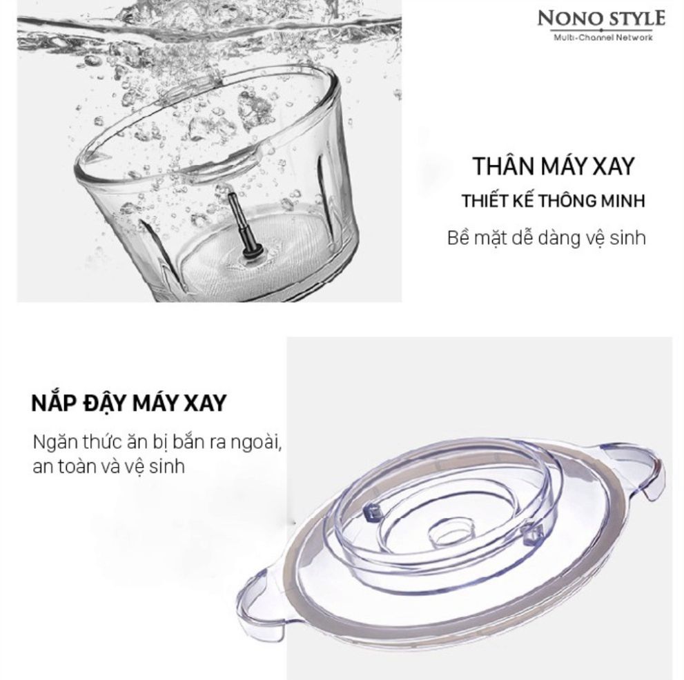 Máy Xay Đa Năng , Máy Xay Thịt Cối Thủy Tinh