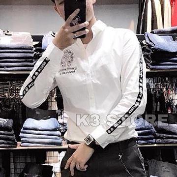Áo Sơ Mi Phom Rộng Hai Túi Labelle S37
