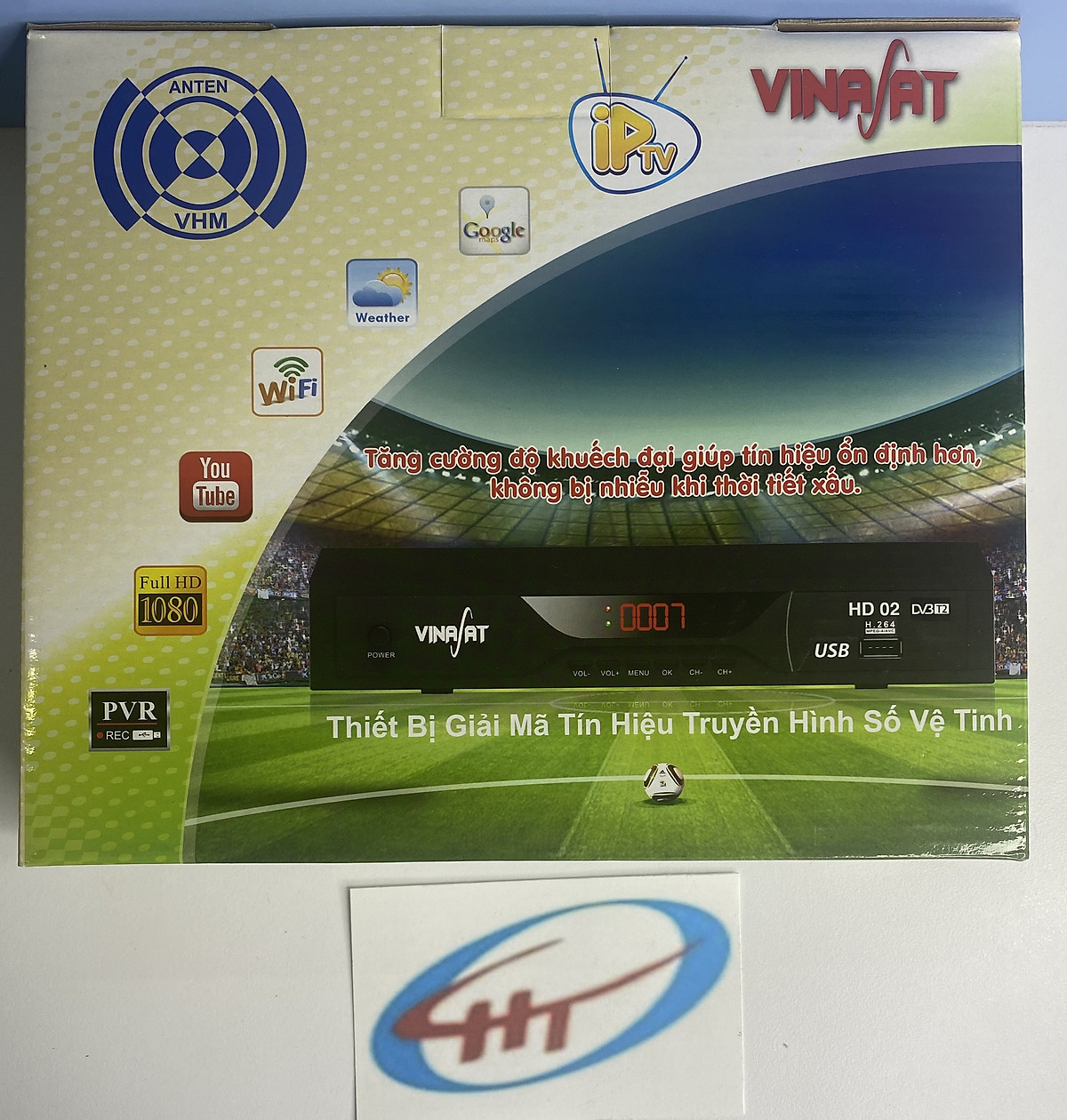 Đầu thu chảo Vinasat HD02 (mẫu nhỏ) - SP000800