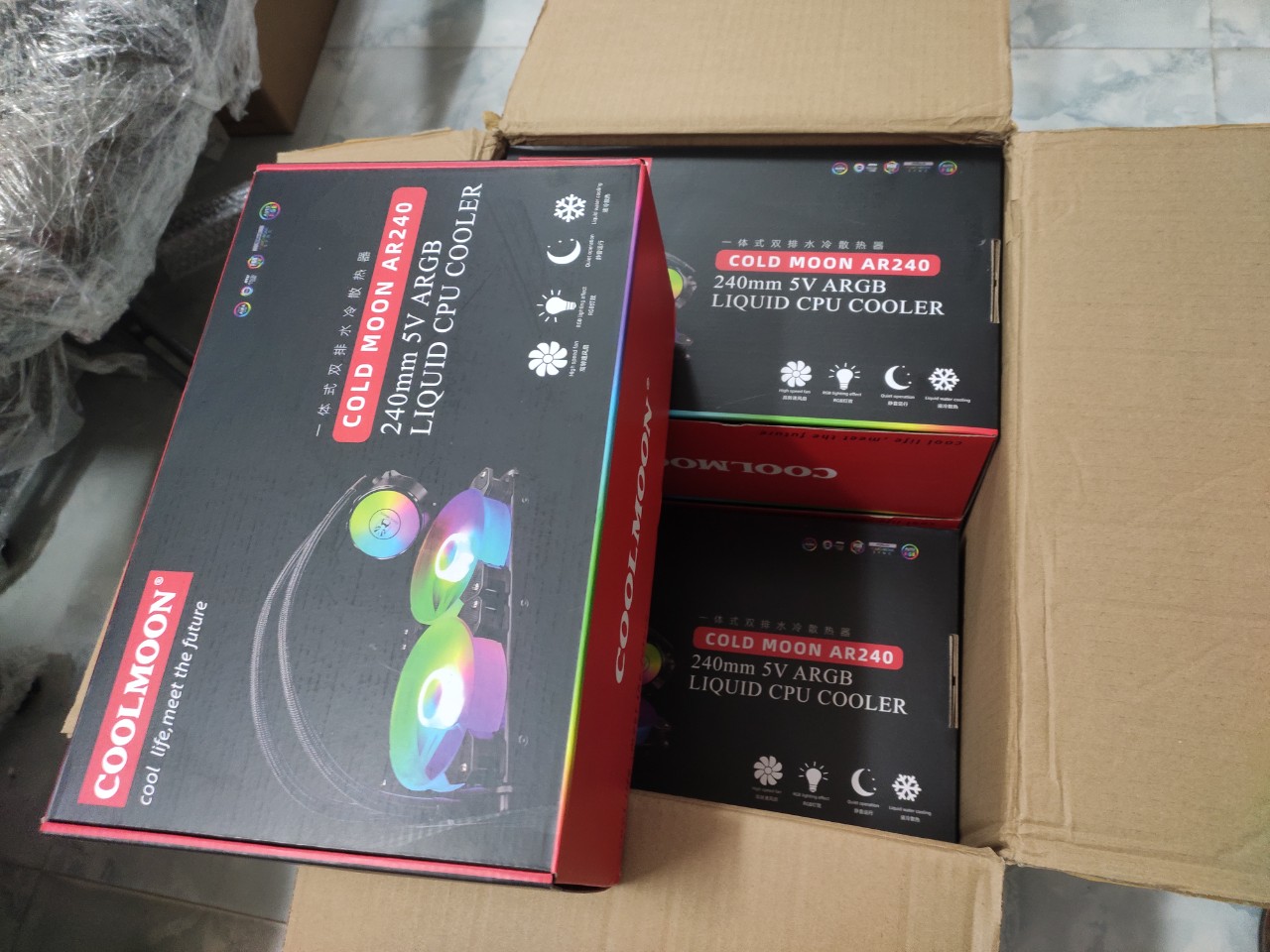 TẢN NHIỆT NƯỚC COOLMOON AR240