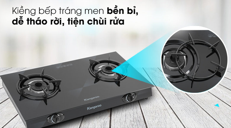 Bếp gas đôi Kangaroo KG8G1A