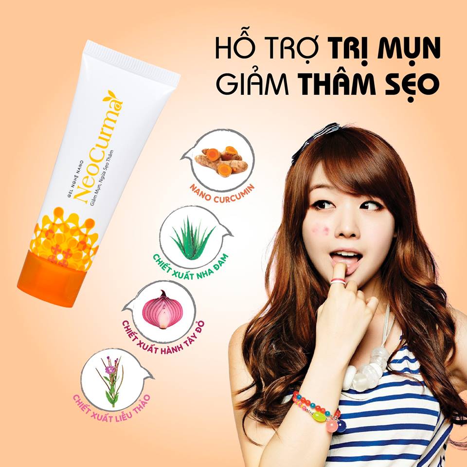GEL NGHỆ NEOCURMA – NGĂN MỤN, MỜ THÂM SẸO (20G)