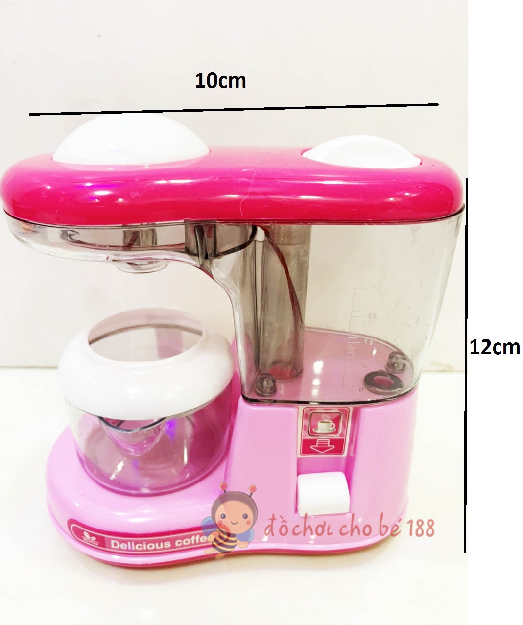 [HCM]Vỉ đồ chơi máy pha cà phê sử dụng pin