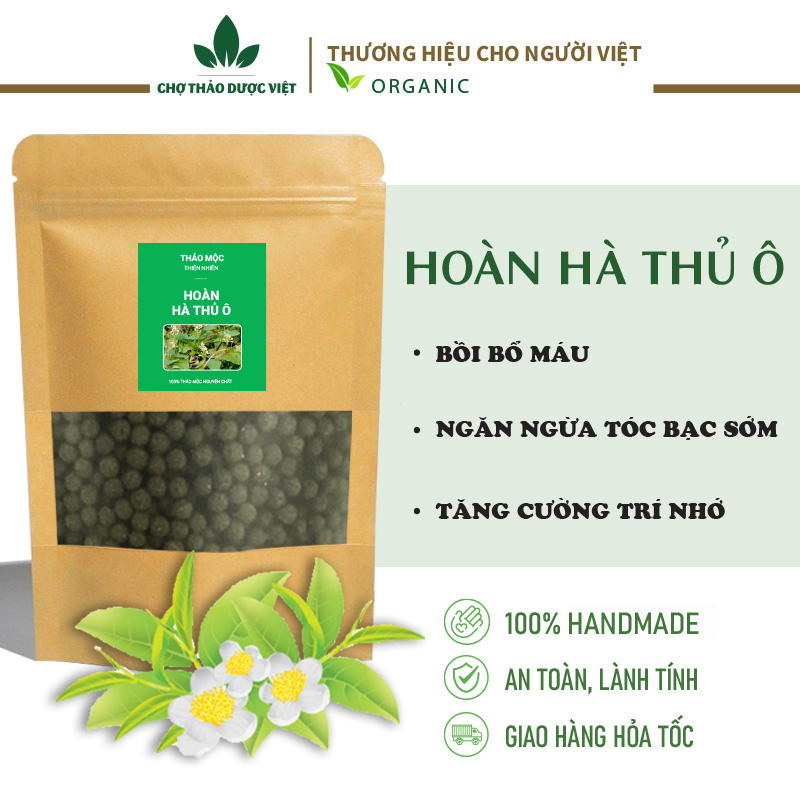 Hà Thủ Ô Chế Đỗ Hoàn Thô 300g