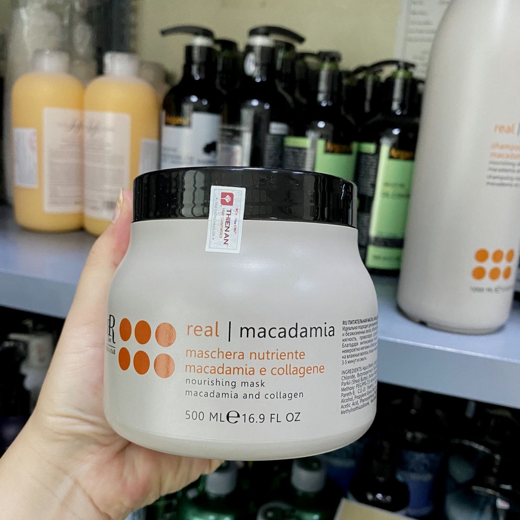 Kem ủ tóc collagen hấp phục hồi tóc ủ tóc hấp tóc macadamia star hũ 500ml