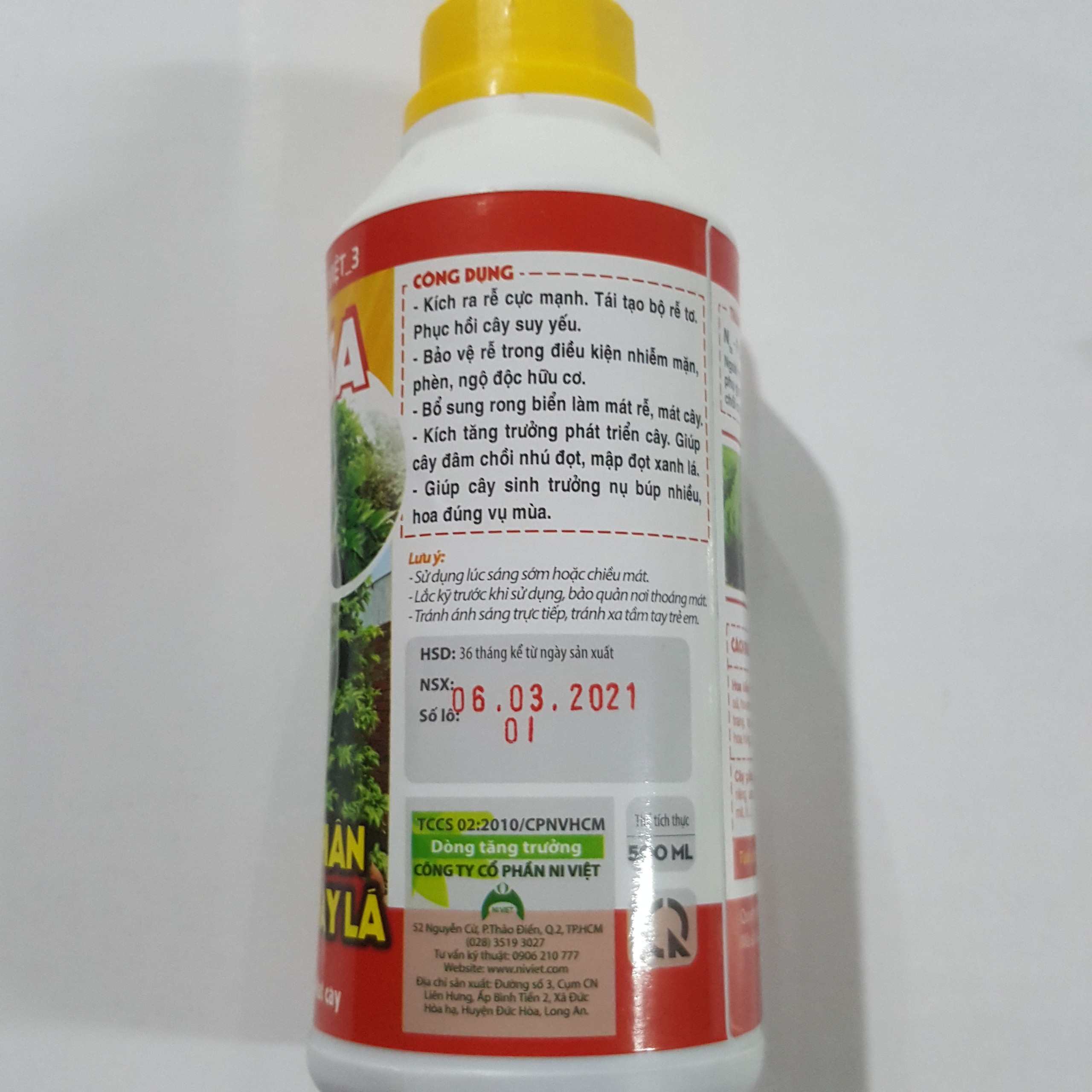 Phân kích đọt, ra rễ cực mạnh - Rễ Đọt USA - Chai 500ml