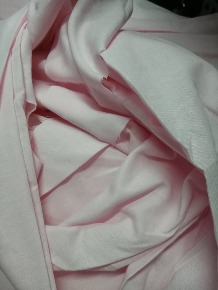 Vải kate trơn may drap, mền, áo gối,...