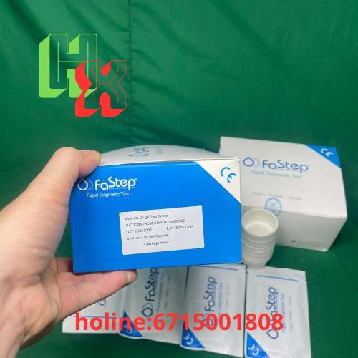 Que Test Thử Ma Túy 4 Chân Fastep USA (Cam Kết Hàng Chính Hãng)
