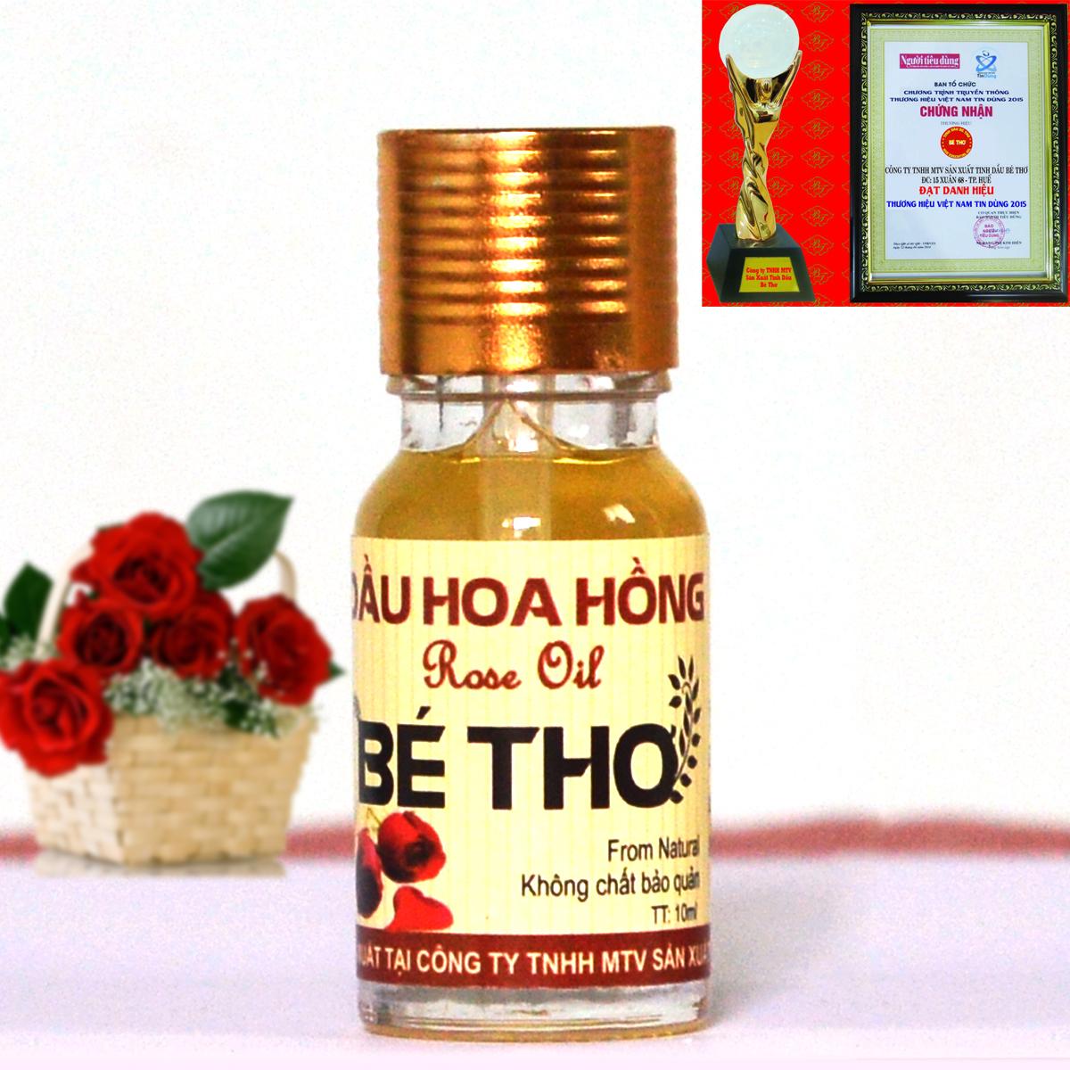 Tinh dầu thiên nhiên Bé Thơ dung tích 10ml