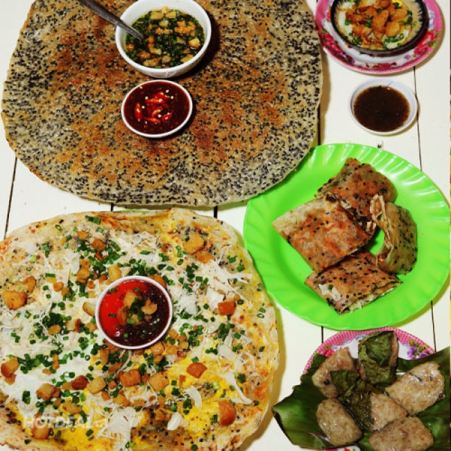 bánh tráng mắm tép 5 gói