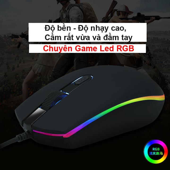 [HCM]Chuột Game thủ LIMEIDE 007 LED RGB