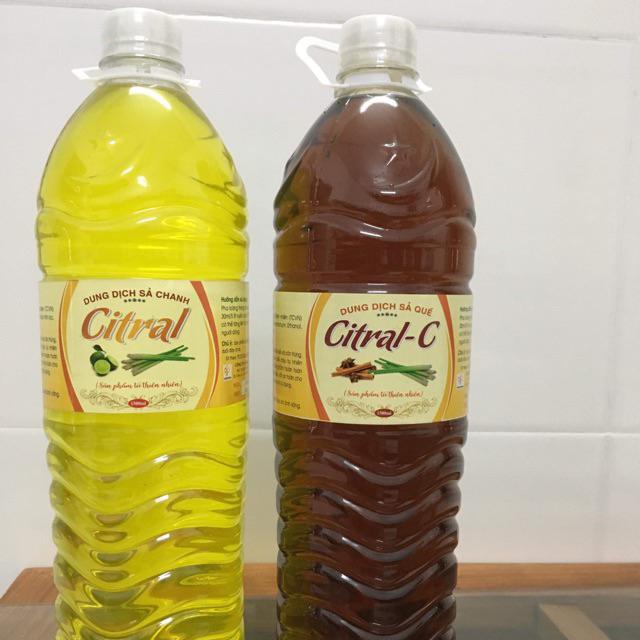 Nước Lau Sàn Citral-C Sả Chanh/Sả Quế 1500ML