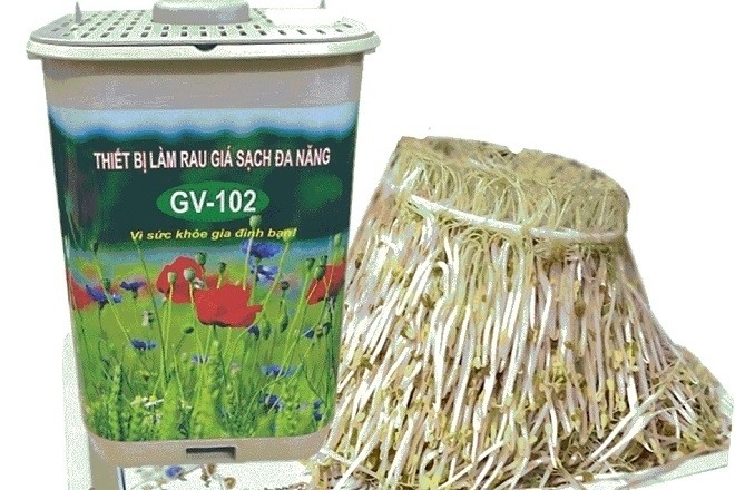 Máy làm giá đỗ rau mầm tự động GV-102(Xám)
