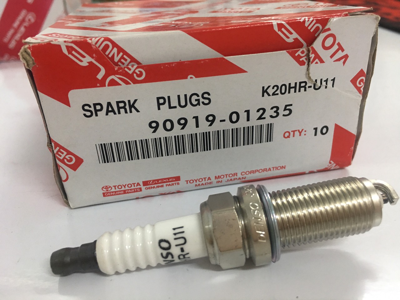 Bugi/Buri Đánh Lửa Denso Fortuner (K20Hr-U11) Innova 2.0 Mã 90919 - 01235