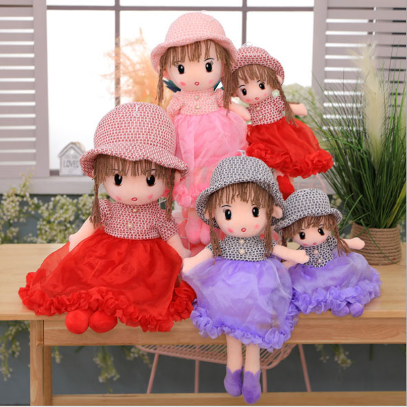 BÚP BÊ BÔNG CAO CẤP 45CM ĐẾN 60CM HÀNG NHẬP KHẨU