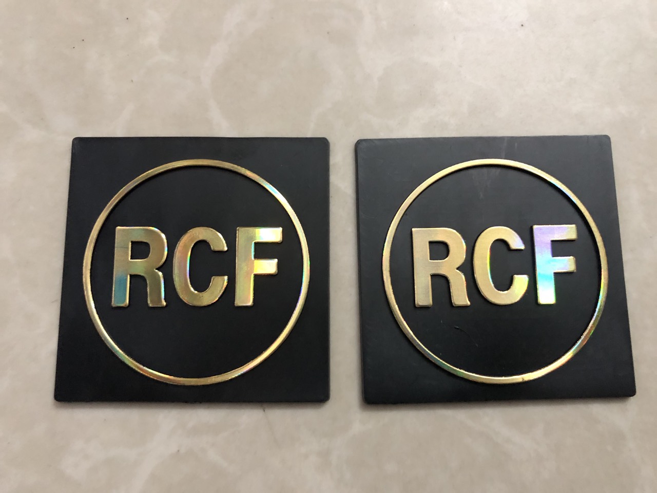 Rcf Speaker Box Stickers (1 Set 25K)