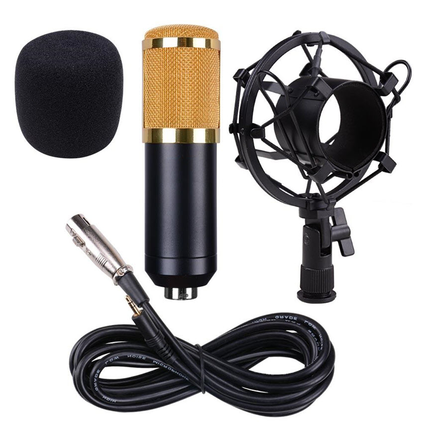 Micro BM800 và chân kẹp micro NB35