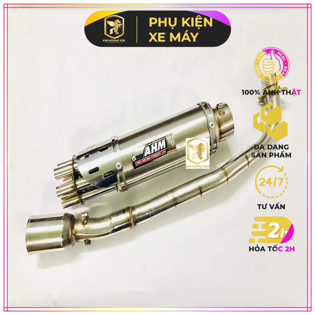 Pô ahm 6 nòng full cổ lon gắn wave ,dream,cub... , uy tín, chất lượng, mua ngay