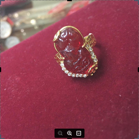 Nhẫn đá phong thủy tỳ hưu