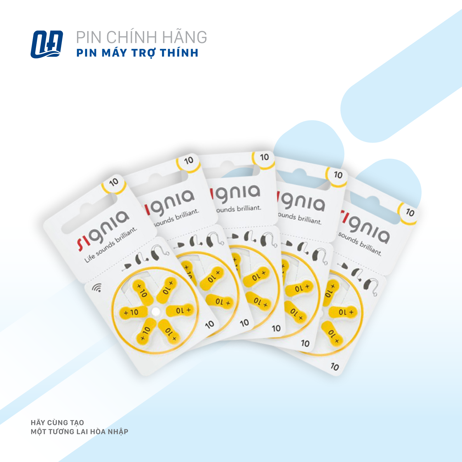Signia Hearing aid battery 10
