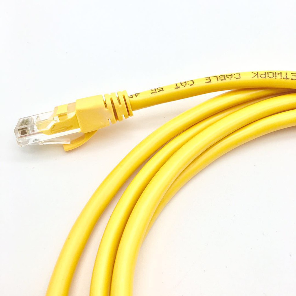 Dây Mạng Bấm Sẵn cat 5e Dài 2M- 3M- 5M cao cấp( màu ngẫu nhiên)