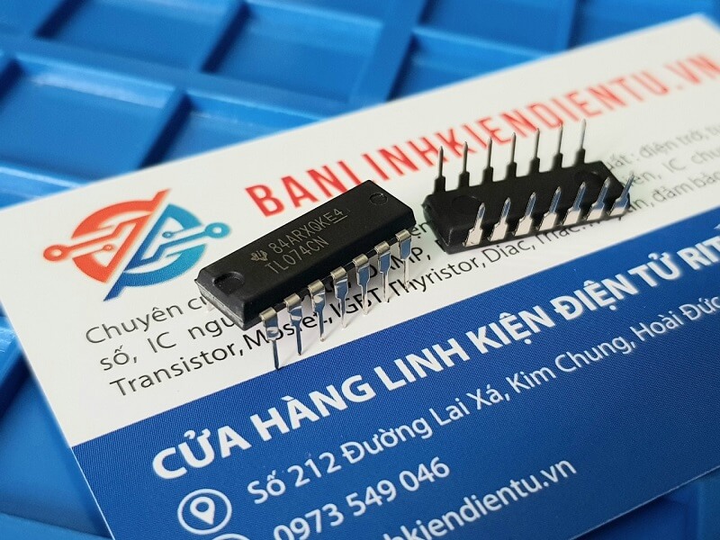 Tl074cn tl074 ic số dip-14