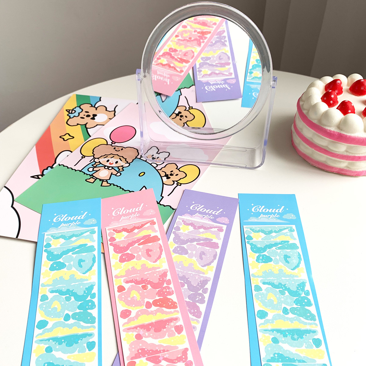 Sticker Mây Trang Trí Sổ/ Toploader