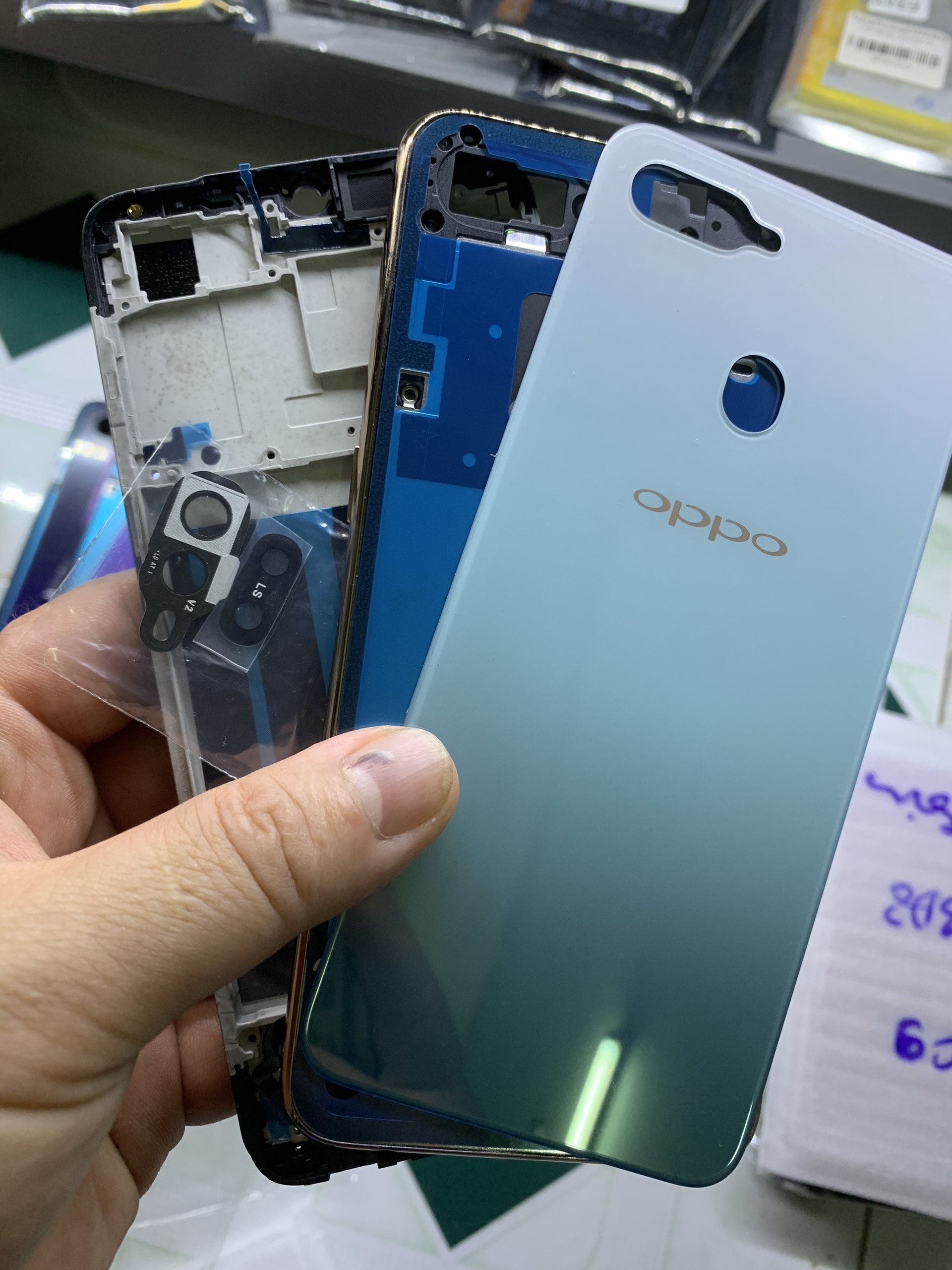 Full Bộ xương vỏ Oppo F9 zin new