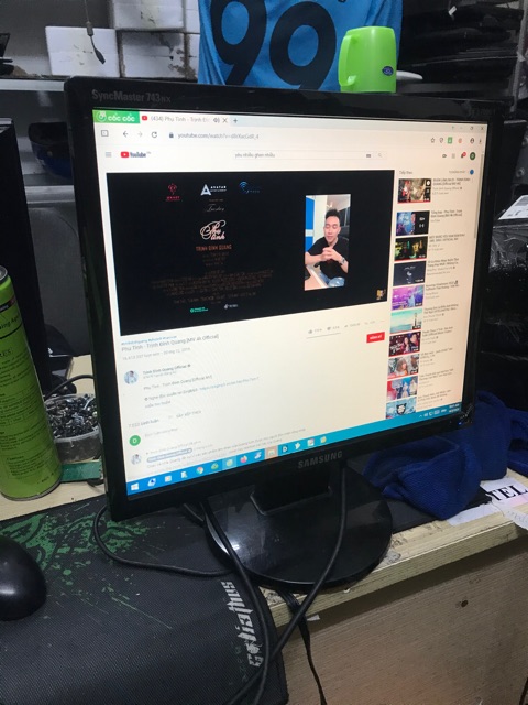 Màn hình 17inch vuông cũ còn sài tốt