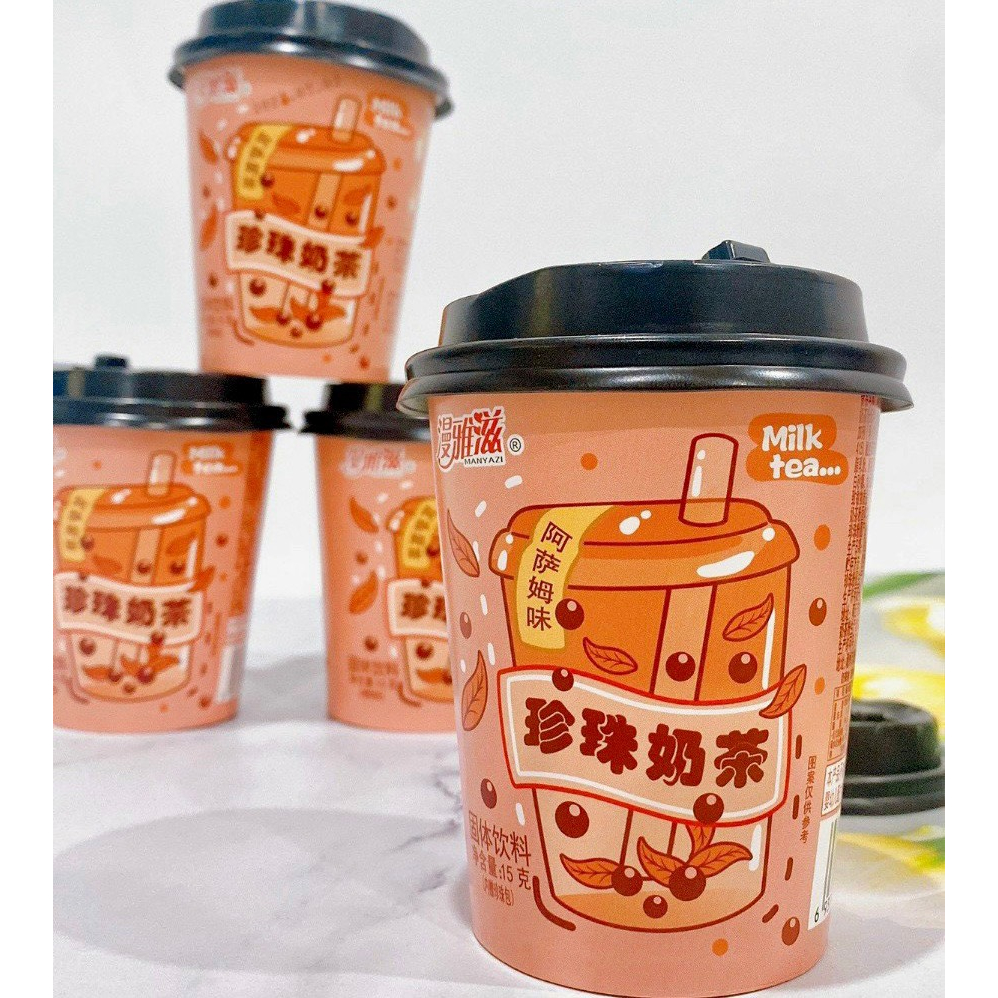 Trà sữa the alley tự pha 3 vị - ăn vặt 492
