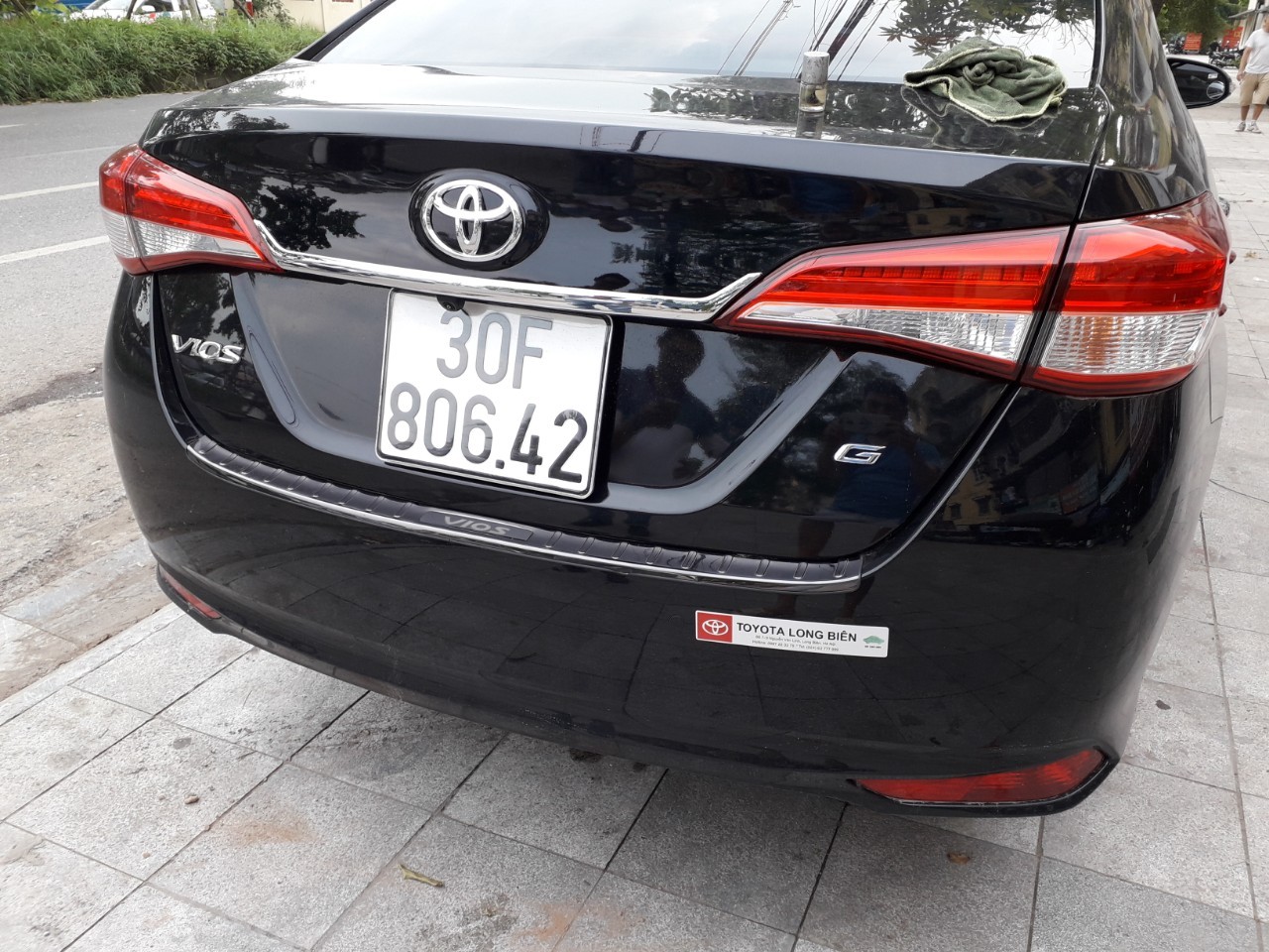 ỐP TRANG TRÍ VIỀN CỐP TOYOTA VIOS 2019  2020 2021 2022 CHẤT LIỆU INOX BỀN BỈ THEO THỜI GIAN