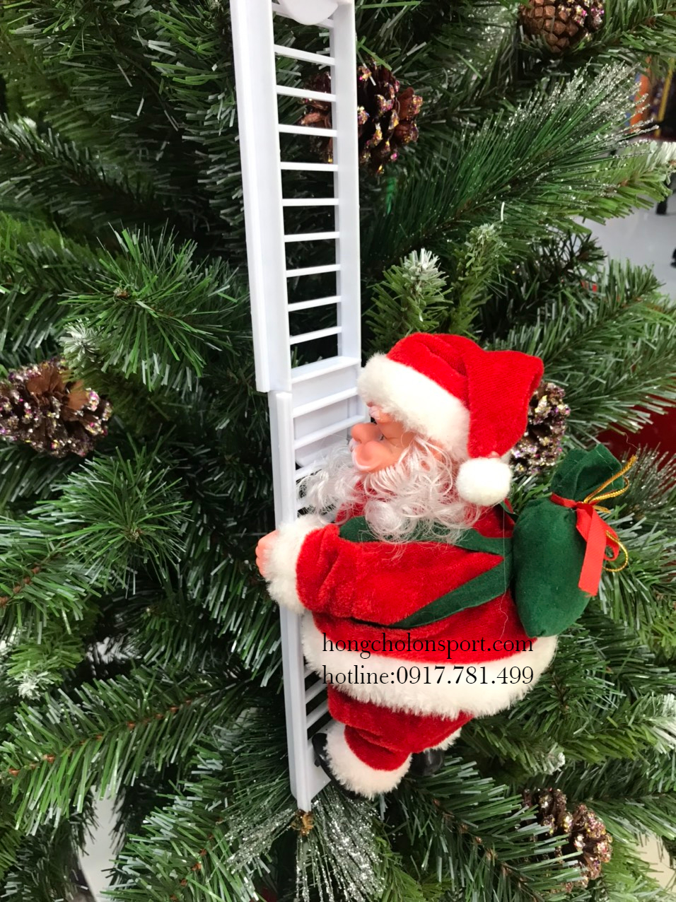 Ông Già NOEL Leo Thang Điện Tử