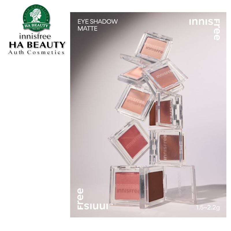 Phấn mắt lì mịn innisfree MY EYESHADOW [MATTE] 1,5~2,2g Hàn Quốc