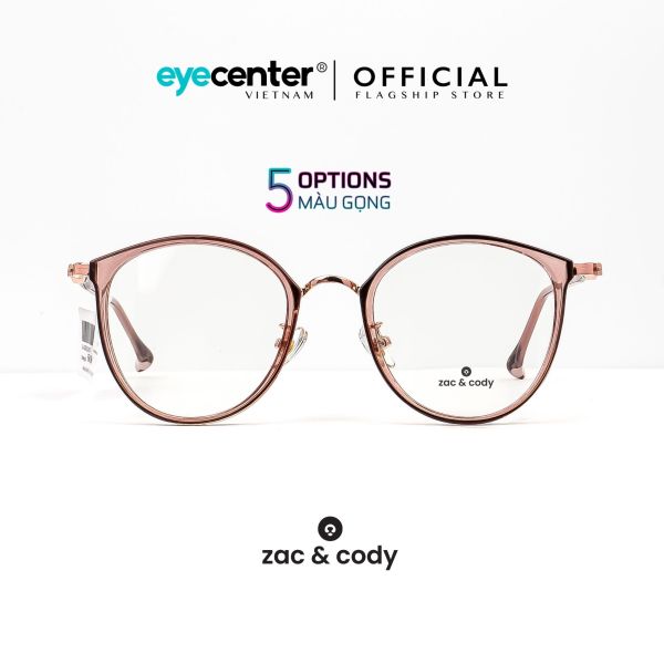 Mua Gọng kính nữ #SHARON chính hãng ZAC & CODY A9 kim loại chống gỉ cao cấp nhiều màu nhập khẩu by Eye Center Vietnam